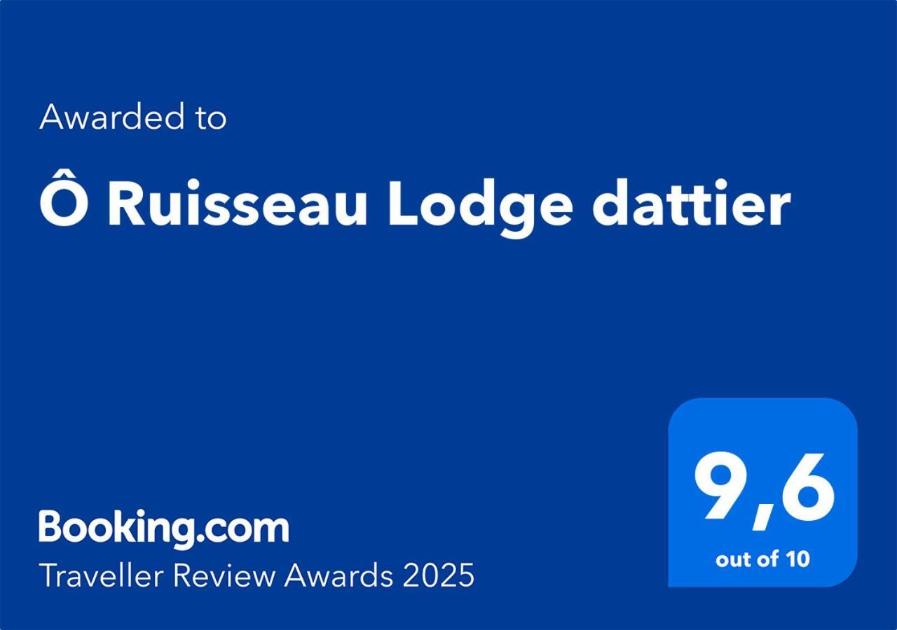 O Ruisseau Lodges - Lodge Dattier Saint-Louis Dış mekan fotoğraf